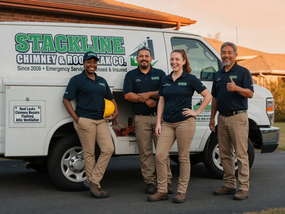 Chimney flashing repair company in Meacham, OR